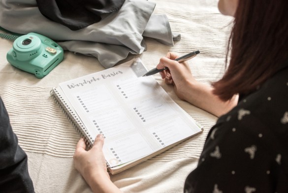 Kleiderschrank Basics Checkliste